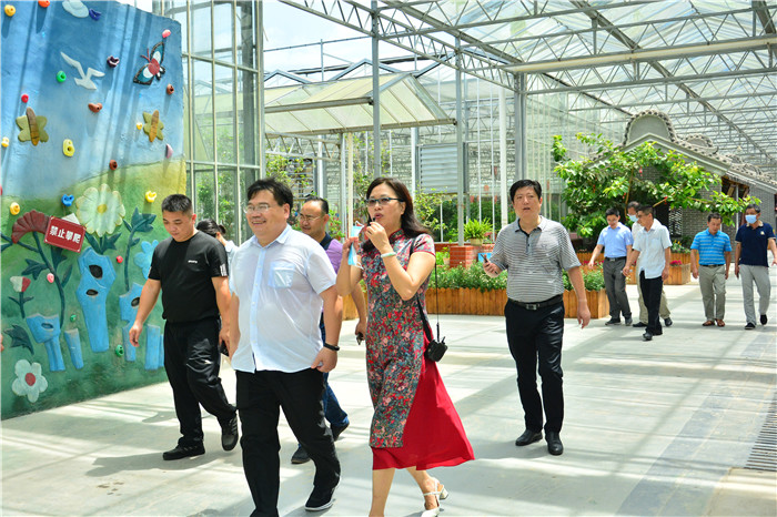 6月20日,馬鞍山市政府副秘書長劉觀林,馬鞍山市委農辦專職副主任賀明,博望區副區長郝甲林,和縣人民政府副區長毛祚雙,市政府辦公室四級調研員俞加生,花山區農業農村水利局局長陳立兵,含山縣農業農村局局長汪(圖4) DSC_2561.JPG