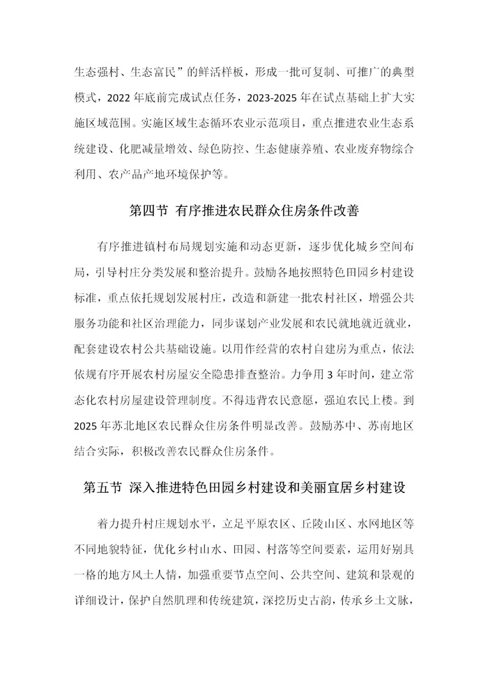 【江蘇】江蘇省“十四五”全面推進鄉村振興加快農業農村現代化規劃(圖34) 【江蘇】江蘇省“十四五”全面推進鄉村振興加快農業農村現代化規劃(圖34)